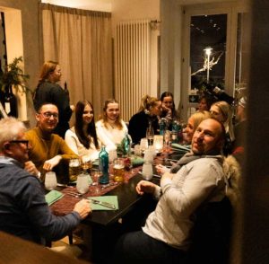 Das Team der Diakonie Eckersdorf an Weihnachten